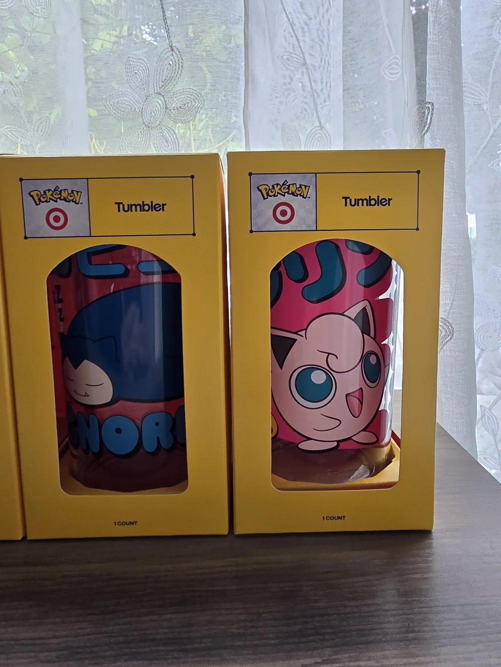 Pokémon x Target Tumbler Complete Set of 4